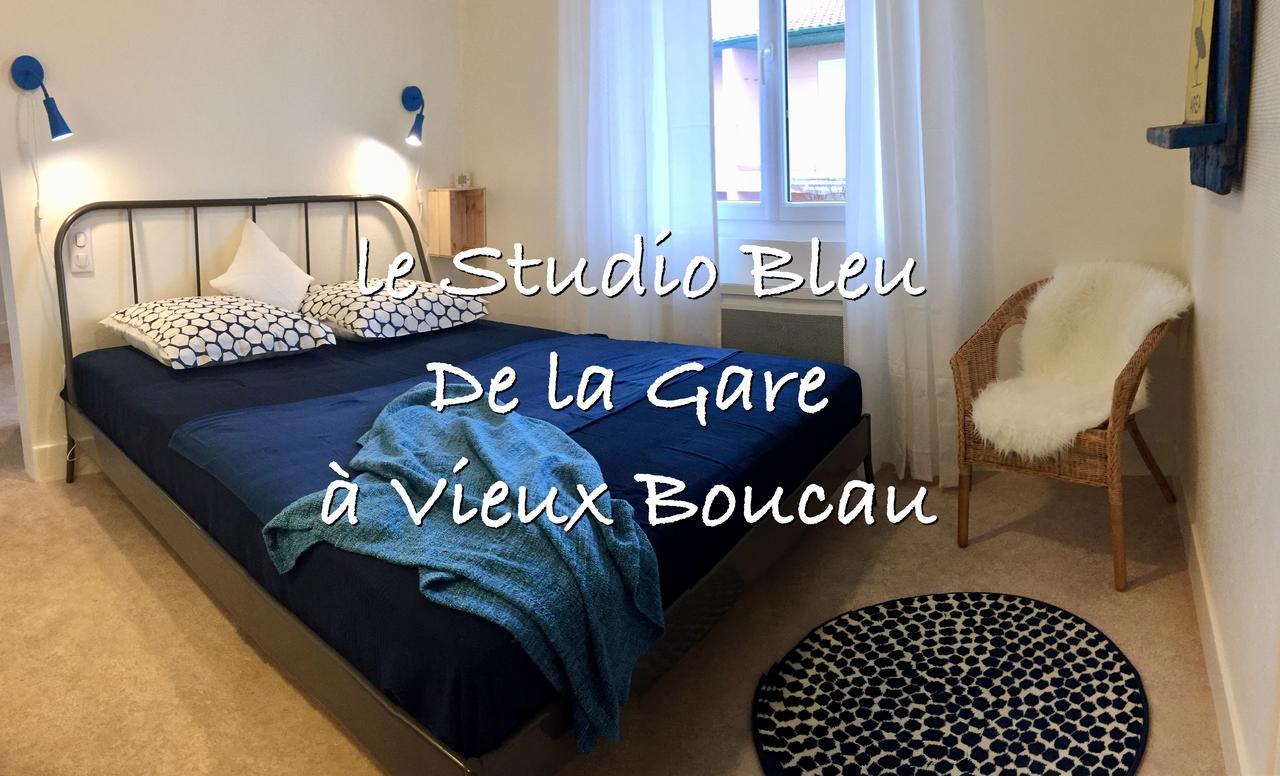 Appartement Le Studio Bleu de la gare à Vieux-Boucau-les-Bains Extérieur photo